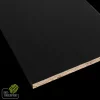 Meubelpaneel antraciet essen ABS fingerprint proof 240x40 cm 18 mm
