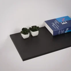Meubelpaneel antraciet essen ABS fingerprint proof 240x60 cm 18 mm