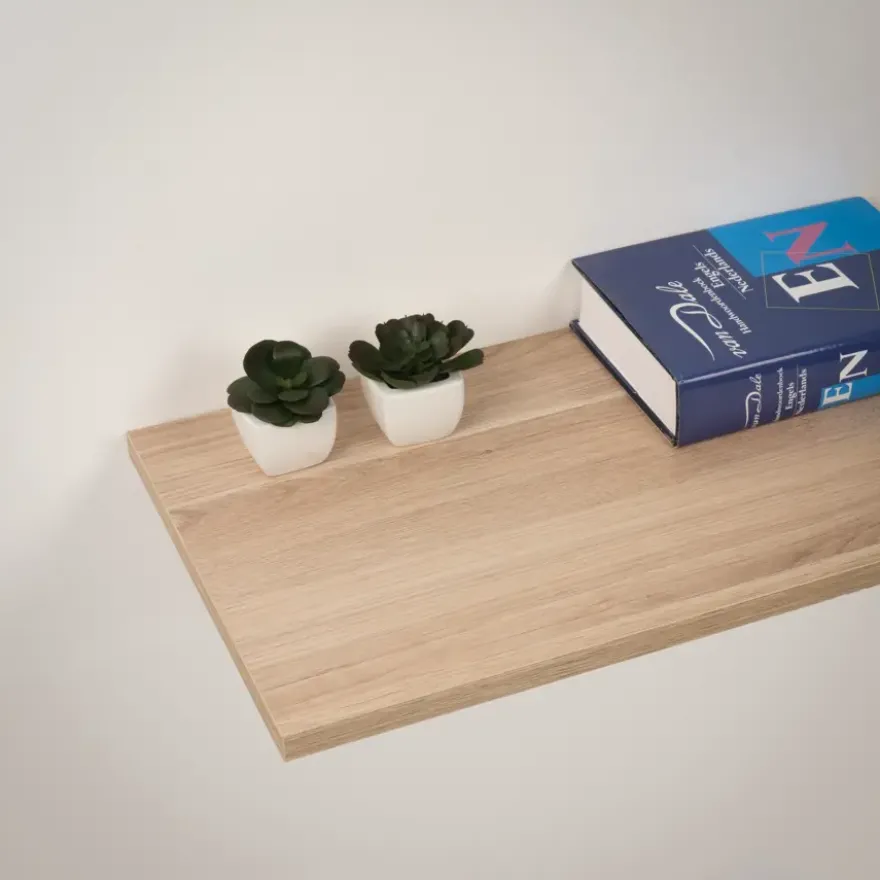 Meubelpaneel gebleekt eiken ABS fingerprint proof 120x30 cm 18 mm