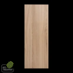 Meubelpaneel gebleekt eiken ABS fingerprint proof 240x60 cm 18 mm