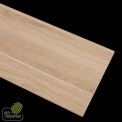Meubelpaneel gebleekt eiken ABS fingerprint proof 240x60 cm 18 mm