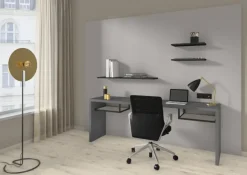 Meubelpaneel inox metallic ABS 240x60 cm 18 mm