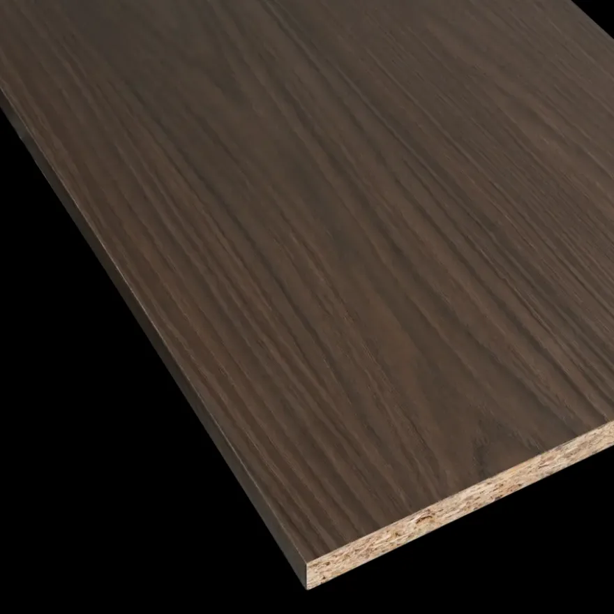 Meubelpaneel marone eiken ABS 240x60 cm 18 mm