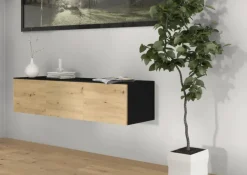 Meubelpaneel zwart ABS 80x30 cm 18 mm