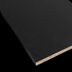 Meubelpaneel zwart eiken ABS 240x60 cm 18 mm