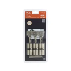 NEMEF veiligheidscilinder NF3+ 30/30 mm SKG 3-sterren gelijksluitend (3 stuks)