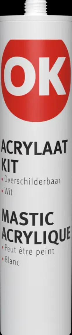 OK Acrylaatkit wit 290 ml