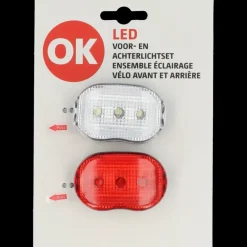 OK fietsverlichtingset LED classic