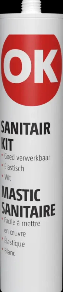 OK sanitairkit wit 290 ml
