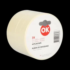 OK set met 3 schilderstapes (2 stuks 18 mm) (1 stuk 36 mm)