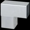 Paalverbinder voor pergola hoekstuk 2-kants 7x7 cm gegalvaniseerd