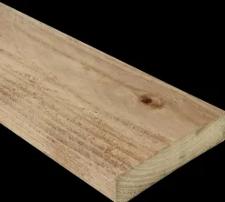 Palletplank vuren/grenen verouderd bruin 22x100 mm 200 cm