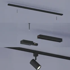 Philips EasyLink I-vormige connector railverlichting zwart