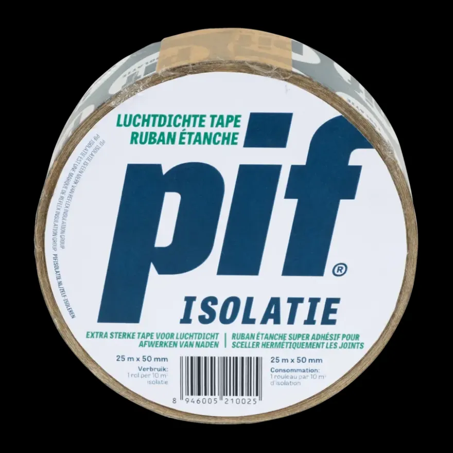 PIF luchtdichte Isolatietape 50 mm x 25 m