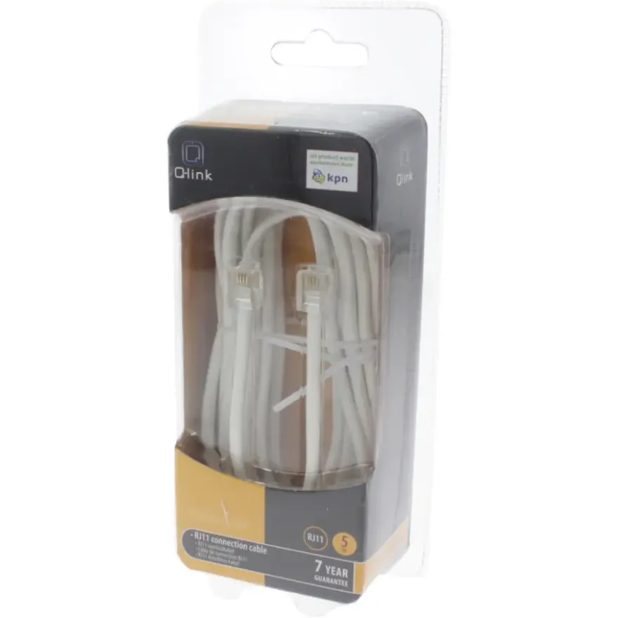 Q-Link RJ11 5 meter KPN keur