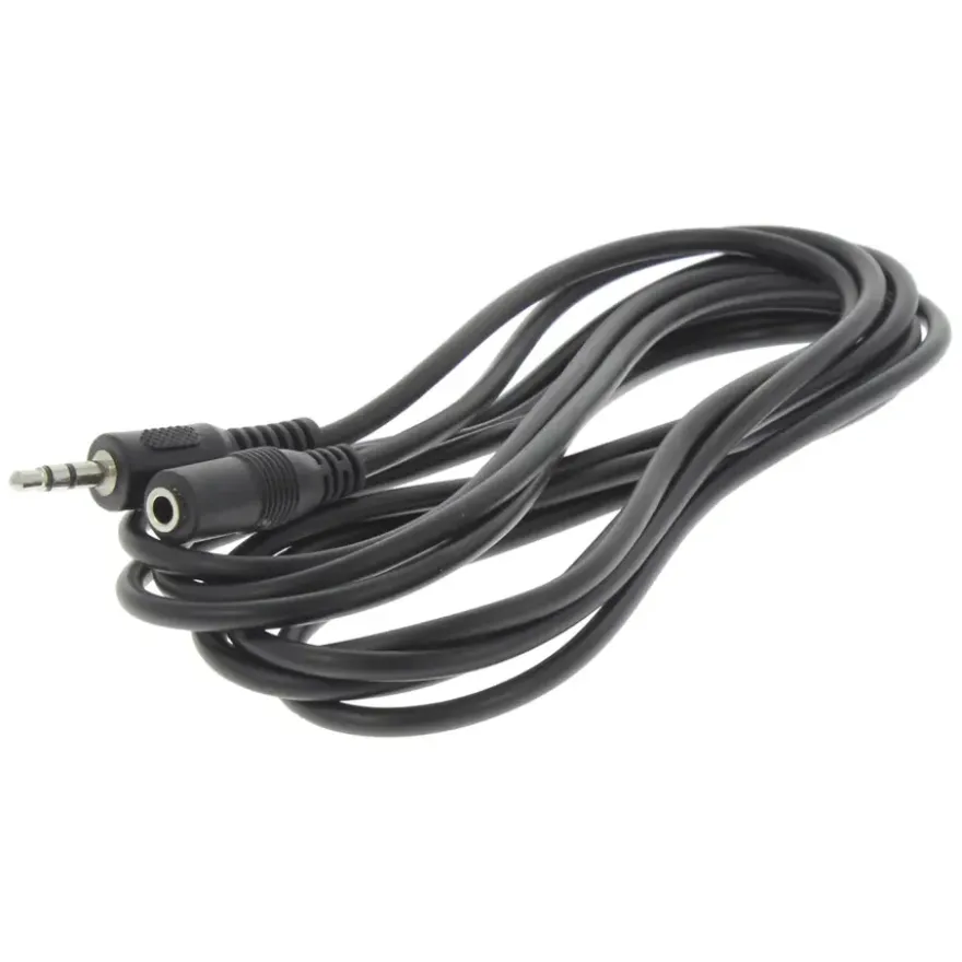 Q-Link verlengkabel stereo 3.5 mm male/female 2.5 meter
