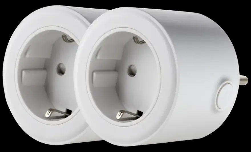 Qnect Slimme stekker Wifi Duopack