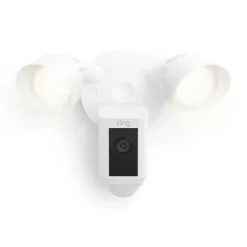 Ring Floodlight Camera Wired Plus Zwart