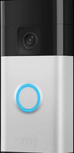 Ring Video Deurbel Satijn Nikkel