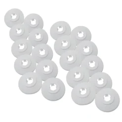 Sanivesk CV Buisrozet 15mm Wit 10 stuks