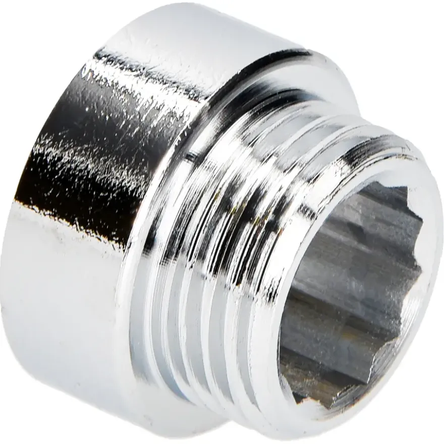 Sanivesk Kraanverlengstuk 1/2"Fx1/2"M L10mm Chroom