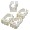 Sanivesk Zadel + Klikbevestiging 25mm Wit (WICU 22mm) 4 stuks