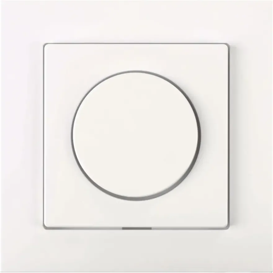 Schneider Merten System-M Centraalplaat Dimmer Actief Wit
