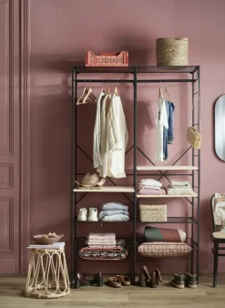 Schoenenplank zwart 56,9 cm storage systeem