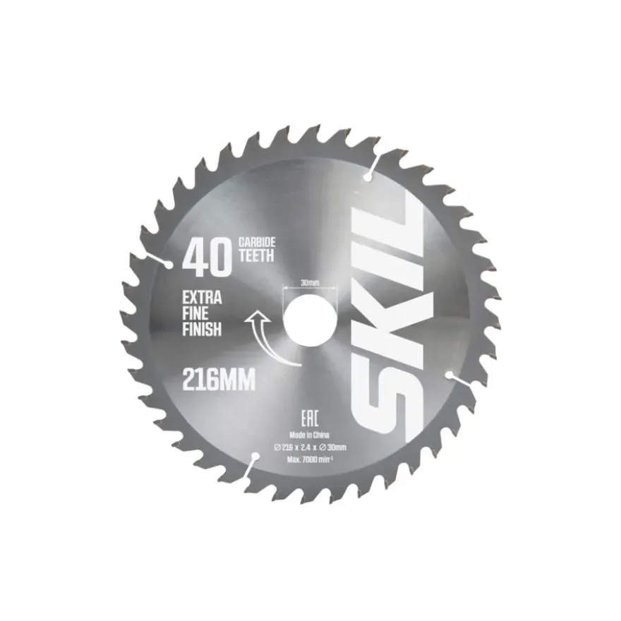SKIL afkortzaagblad voor o.a. model 1305 / 1310 - 216 x 30 mm