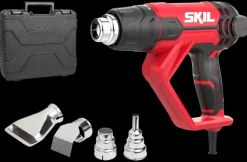 SKIL heteluchtpistool 8040GA 2000W LCD display + 4 opzetstukken