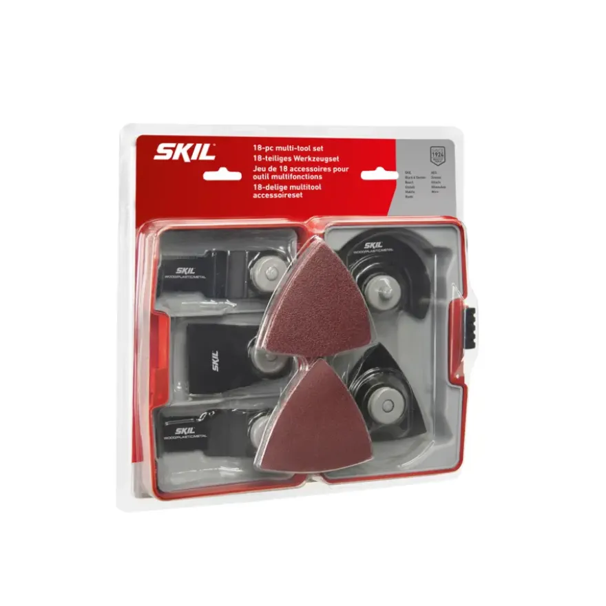Skil multitool accessoireset voor hout / kunststof / metaal - 18-delig