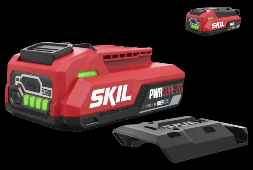 SKIL 20V accu 2.0Ah met USB-C aansluiting (2-zijdig) 3142AA