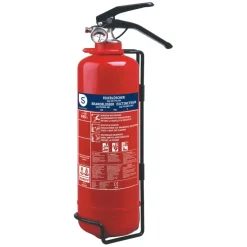 Smartwares Brandblusser BB2 Poeder 2 kg Brandklasse ABC Inclusief Ophangbeugel