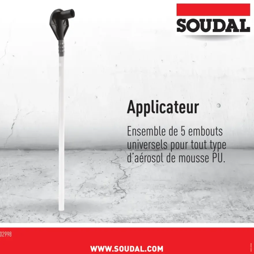 Soudal PU-schuim spuitstuk 5 stuks