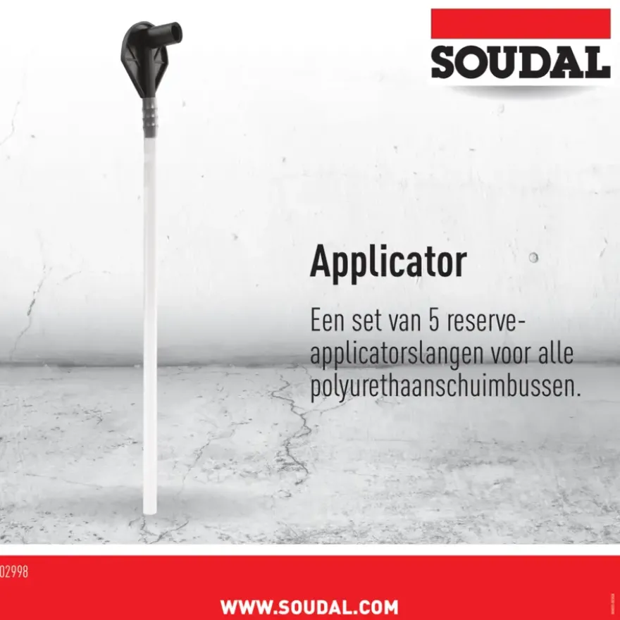 Soudal PU-schuim spuitstuk 5 stuks