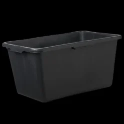 Speciekuip recht 45 liter zwart