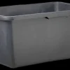 Speciekuip recht 65 liter zwart