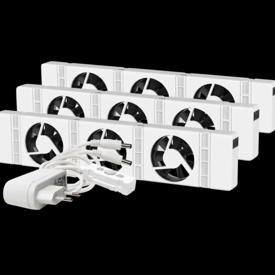 SpeedComfort radiator ventilator trio set