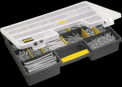 Stanley assortimentsdoos 25-vaks 32,5x46x8 cm met flexibele indeling