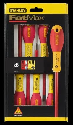 Stanley FatMax VDE schroevendraaierset 6-delig