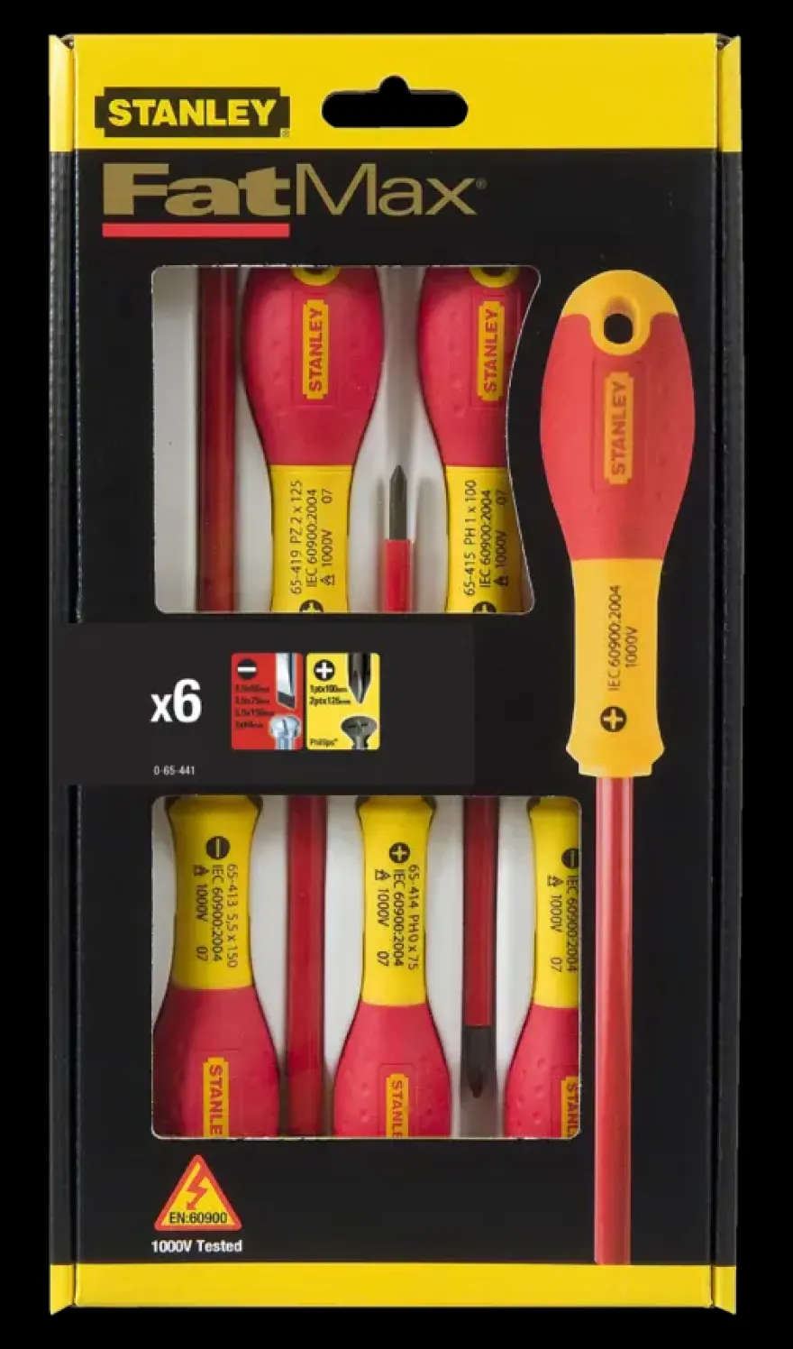 Stanley FatMax VDE schroevendraaierset 6-delig