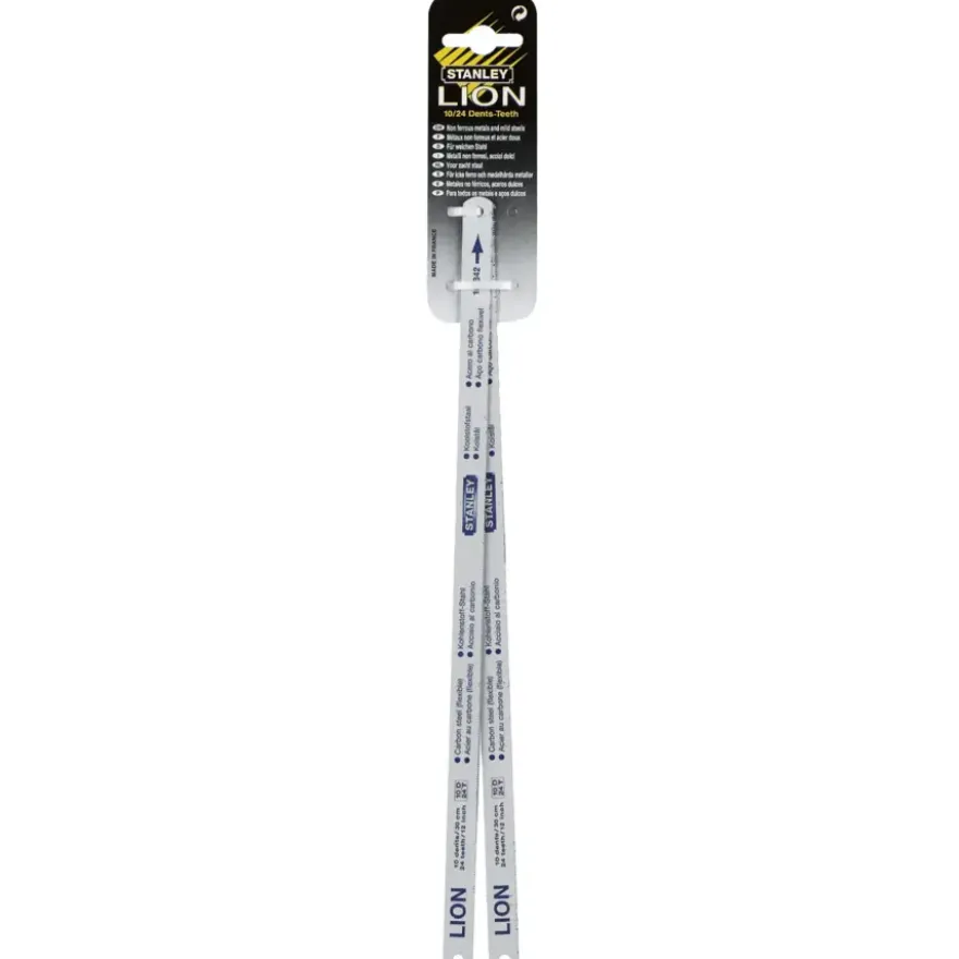 Stanley metaalzaagblad flex 300 mm 24TPI (2 stuks)