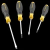 Stanley schroevendraaierset Cushiongrip 4 delig