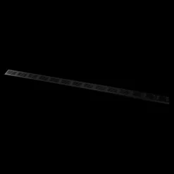 Stonewish Ultra Drain rooster zwart wave patroon 120 cm - 2 stuks