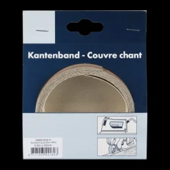 Strijkband grijs eiken 23 mm 2,5 m