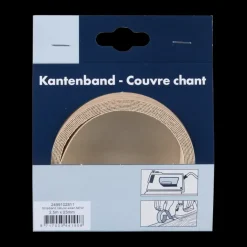 Strijkband naturel eiken 23 mm 2,5 m