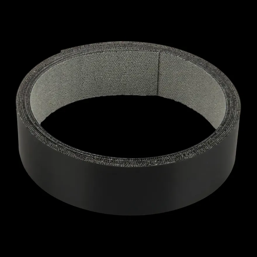 Strijkband zwart 23 mm 2,5 m