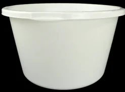 Stuckuip rond 40 liter wit