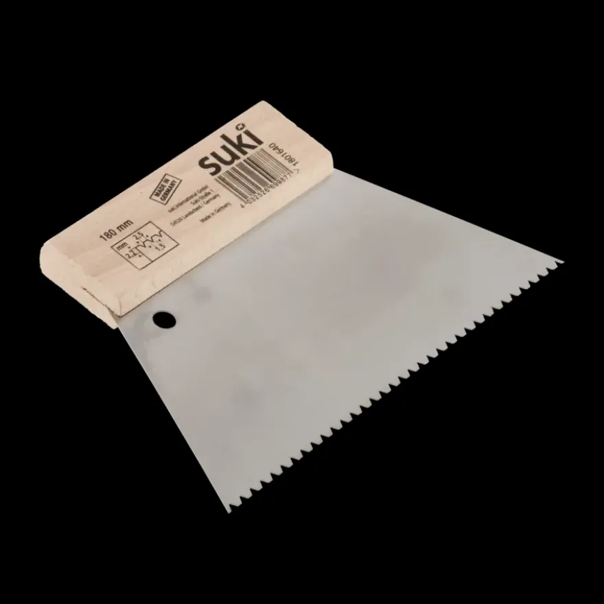 suki lijmkam 180 mm met 3 mm vertanding