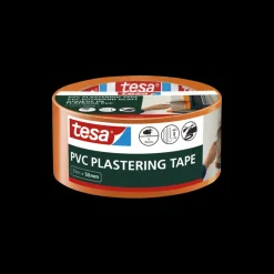 Tesa bepleisteringstape PVC oranje 50 mm x 33 m